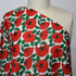 Artlux ~ 'Poppy Dance Red | Large' Luxury Cotton Lawn ~ Made in Italy *Last Piece 3.85m
